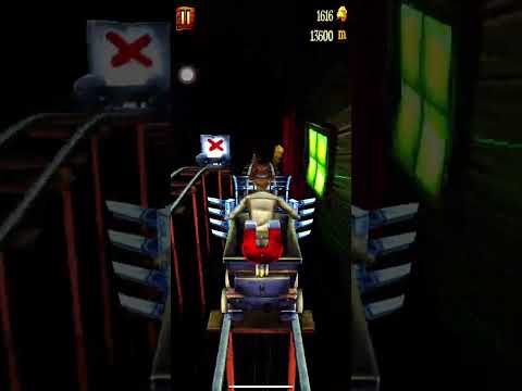 Rail Rush - Horror Land High Score 23,430m NO SAVE ME (FULL VIDEO)