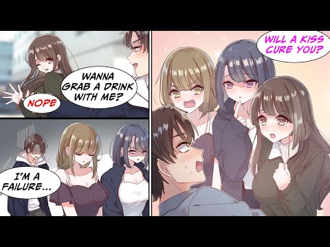 [Manga Dub] I continue to fail at picking up girls, but one day, all the girls come to my work and..