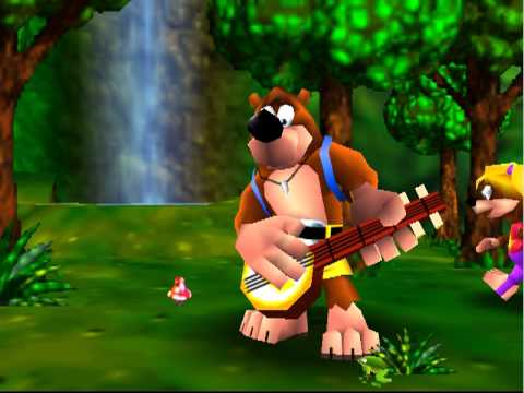 Nintendo 64 - Banjo Kazooie - Intro Theme, Opening