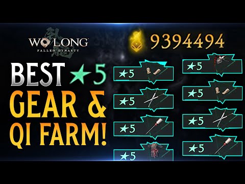 Wo Long: Fallen Dynasty FASTEST Way To Farm Qi & 5⭐️Gear! (INFINITE LOOT FARM)