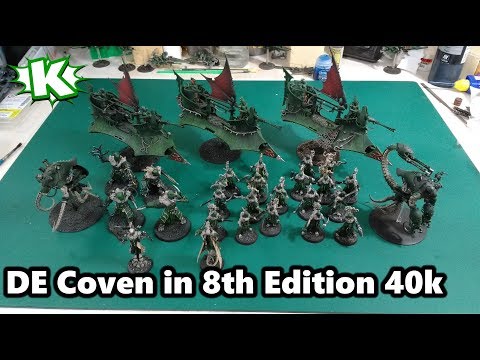 Dark Eldar Coven in 8th Edition 40k