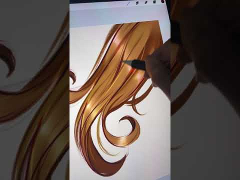 Painting Hair