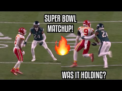 Juju Smith Schuster Vs James Bradberry 🔥 (WR Vs CB) Eagles Vs Chiefs Super Bowl 57 highlights