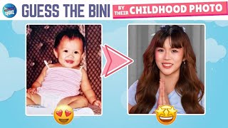 Guess the BINI Member from These Childhood Photos 👧🌸