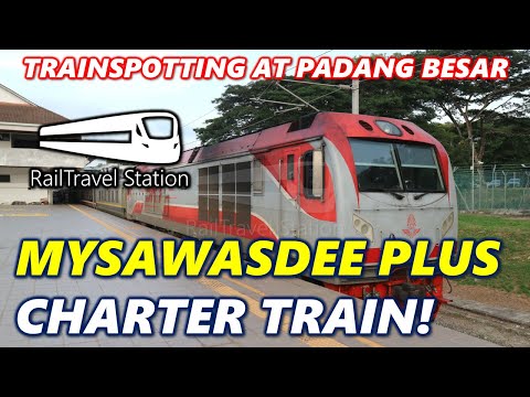 KTM MySawasdee PLUS 🇲🇾🚆🇹🇭 Trainspotting at Padang Besar Railway Station (17 August 2024)