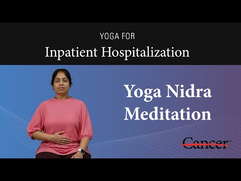 Yoga for inpatient hospitalization - Yoga Nidra/Meditative relaxation