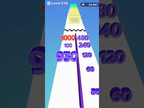 Number Master: Run And Merge Level 318 Gameplay Walkthrough Android #Shorts