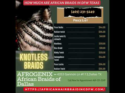 Afrogenix DFW HairBraiding Near Me