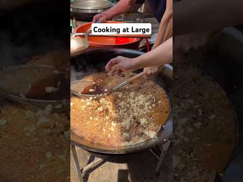 Chinese Big Bowl Cooking Skill! #streetfoodlover