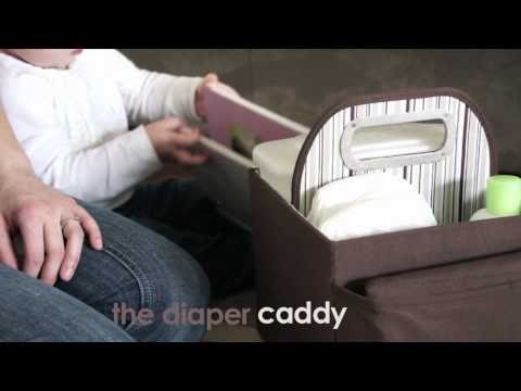 JJ Cole Diaper Caddy - versatile changing station for baby