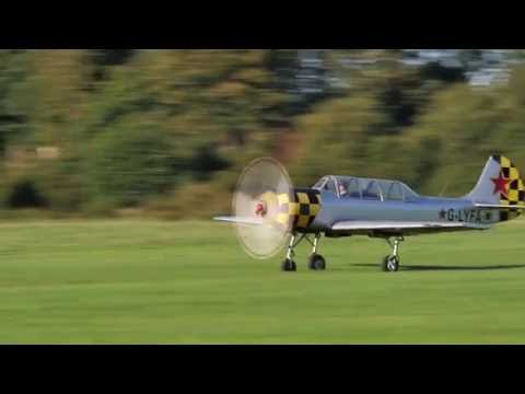 YAK performing a high rate climb take off