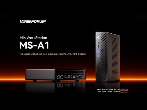 Minisforum MS-A1: The World's Smallest And Most Expandable AM5 Platform Mini PC