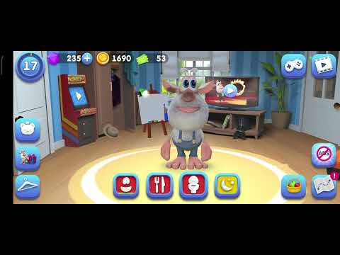 My talking Booba Virtual pet Booba cartoon funny Gameplay booba LeveL 16 + 17