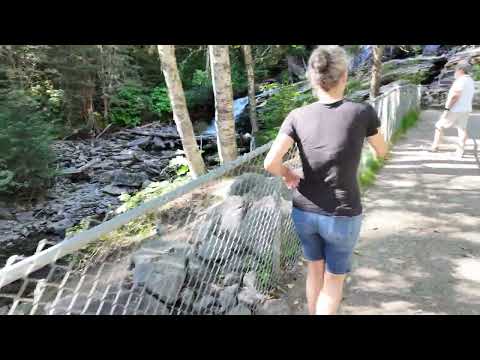 Bijoux Falls, British Columbia. Just a random Waterfall next to the road - Beautiful!