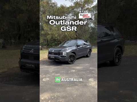 This is Mitsubishi’s most expensive car currently on sale in Australia! #mitsubishi #outlander #gsr