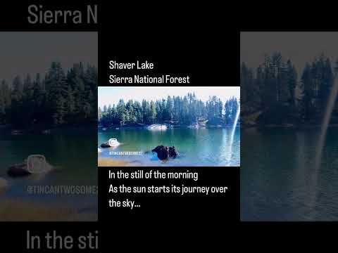 Shaver Lake in the Sierra National Forest #sierranationalforest #lake  #shaverlake