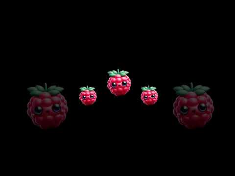 Funny Fruits Sensory Video Shorts #24 #highcontrast #BabySensory #babydiscovery #babyeducation