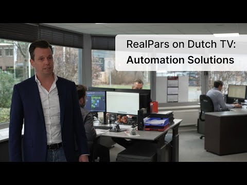 RealPars on Dutch TV: Automation Solutions