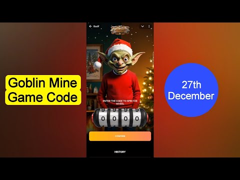 Goblin Mine Game Code | Goblin Mine VIP Game Code | Goblin Mine Code 27 December