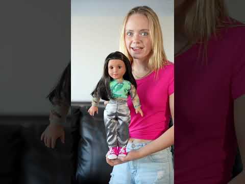 Jazzy Dances Crazy with American Girl #shorts