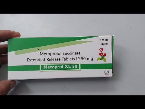 Metoprol XL 50 mg tablets use in hindi// side effect // uses