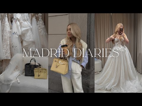 Madrid Diaries: Going to my Wedding Dress Appointment & Our Favorite Restaurants And Spots!