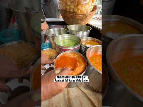 Ahmedabad’s Most Unique Joshi Kaka Panipuri #trending #shorts #viralvideo #ahmedabad #shortvideo