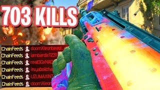 703 KILLS WORLDS MOST KILLS in BLACK OPS 4! - COD BO4