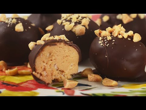 Crispy Peanut Butter Balls Recipe Demonstration - Joyofbaking.com