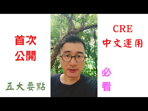 【秘密武器】【首次公開】CRE公務員綜合招聘考試！中文運用五大要點！應試攻略？！語文知識以外你必須要知道的五大要點！