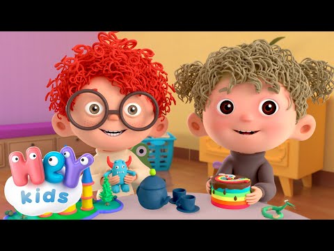 ¿Qué puedo hacer con la plastilina? | Manualidades para Niños | HeyKids - Canciones infantiles