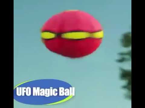 Original UFO Football Magic Ball Transforming Toy with LED Light