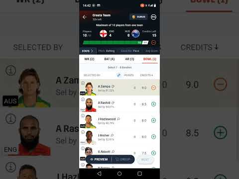 eng vs aus Dream11 team kaise banaye | eng vs aus Dream11 team kaise banaye #t20match #dream11team