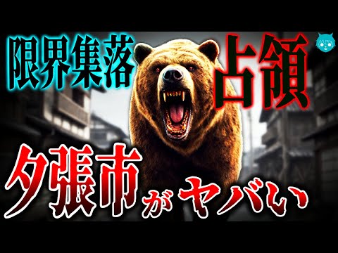 【夕張市】ヒグマに奪われる集落続出｜取材で判明！財政破綻後のクマ対策