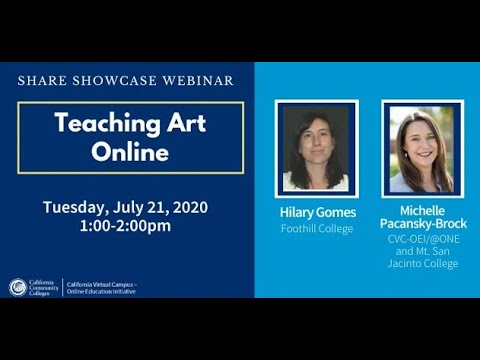 Share Showcase  Teaching Art Online