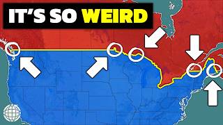 Why The US-Canada Border Is So Weird