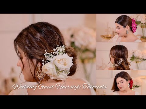 5 Easy Wedding Guest Hairstyle Tutorials