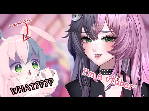 Punkalopi has to confess to her roommate that she's actually a Vtuber...