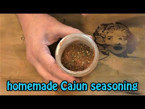 homemade Cajun seasoning