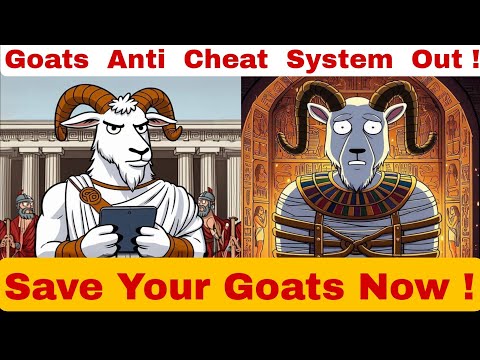 Goats Anti Cheat System Ban Cheaters  Now ! Panda And Owls Listing And Airdrop Update !