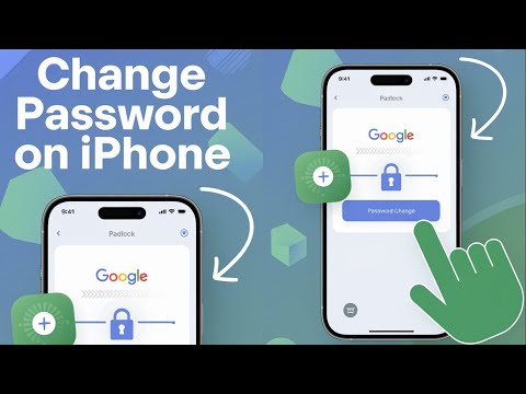 how to change google password on iPhone