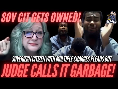 Judge Slams Sovereign Citizen's Claims As "GARBAGE" While Trying To Dismiss His Own Cases!