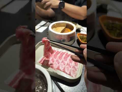 Hotpot Happiness 😊 #food #hotpot #foodie #shortvideo #shorts #foodlover #short #vancouverbc