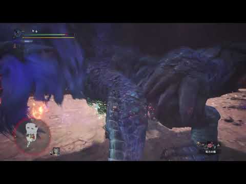 【MHW】狩人と青い妃 片手剣 ソロS 4'58"28