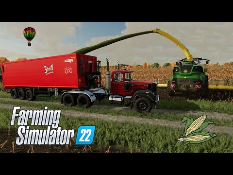 FS22 - XXL Farm Mais Ernte #2 MULTIPLAYER | Timelapse | Farming Ecke | Elmcreek