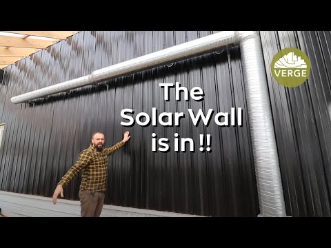 Free Greenhouse Heat - Adding a Solar Wall To Our Passive Solar Greenhouse