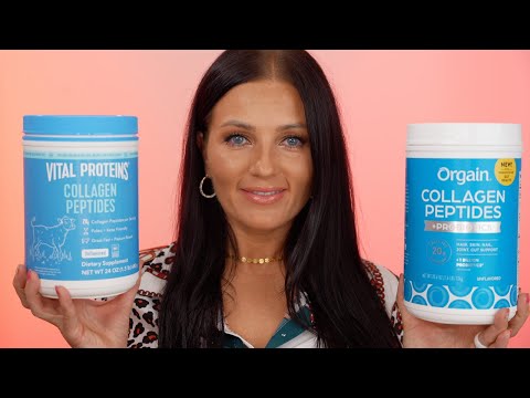 Vital Proteins Collagen Peptides vs Orgain Collagen Peptides