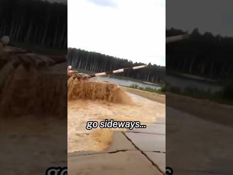 Russian Tank Drift Fail! #army #fail #humor #training