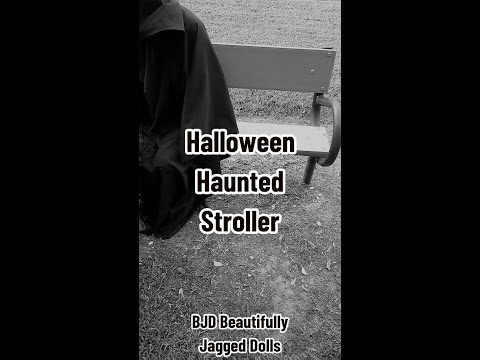 Creepy Doll Stroller // Pram // 🎃😱👻 // #Shorts Haunted Baby Carriage