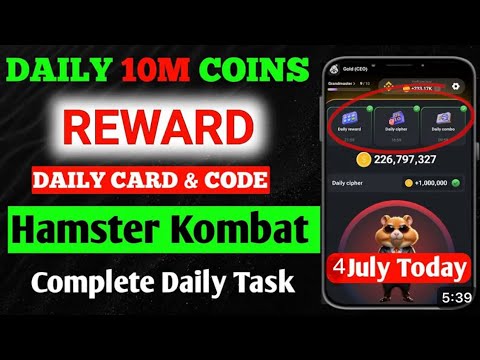 4 July daily cipher code hamster kombat #hamsterkombat #hamsters #ciphercodes